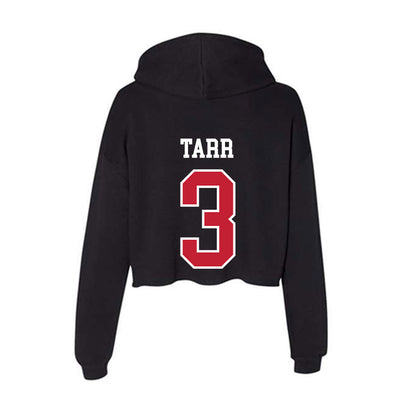 Ohio State - NCAA Softball : Sara Tarr - Women's Crop Fleece Hoodie-1