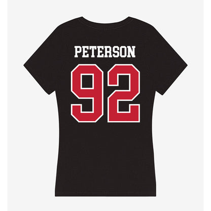 Ohio State - NCAA Football : Cooper Peterson - Women's V-Neck T-Shirt-1
