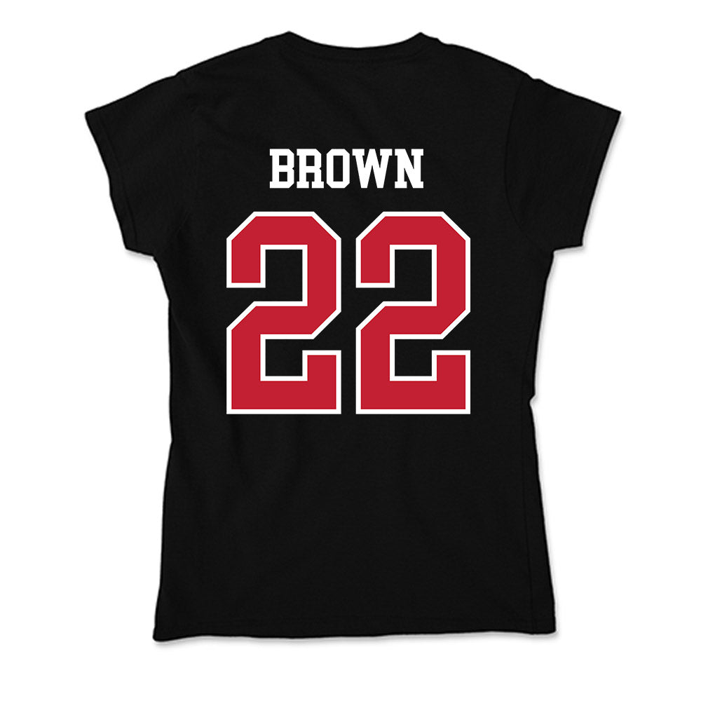 Ohio State - NCAA Women's Soccer : Reese Brown - Soft Style Women’s T-Shirt-1