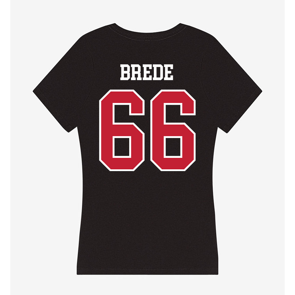 Ohio State - NCAA Football : Landry Brede - Women's V-Neck T-Shirt-1
