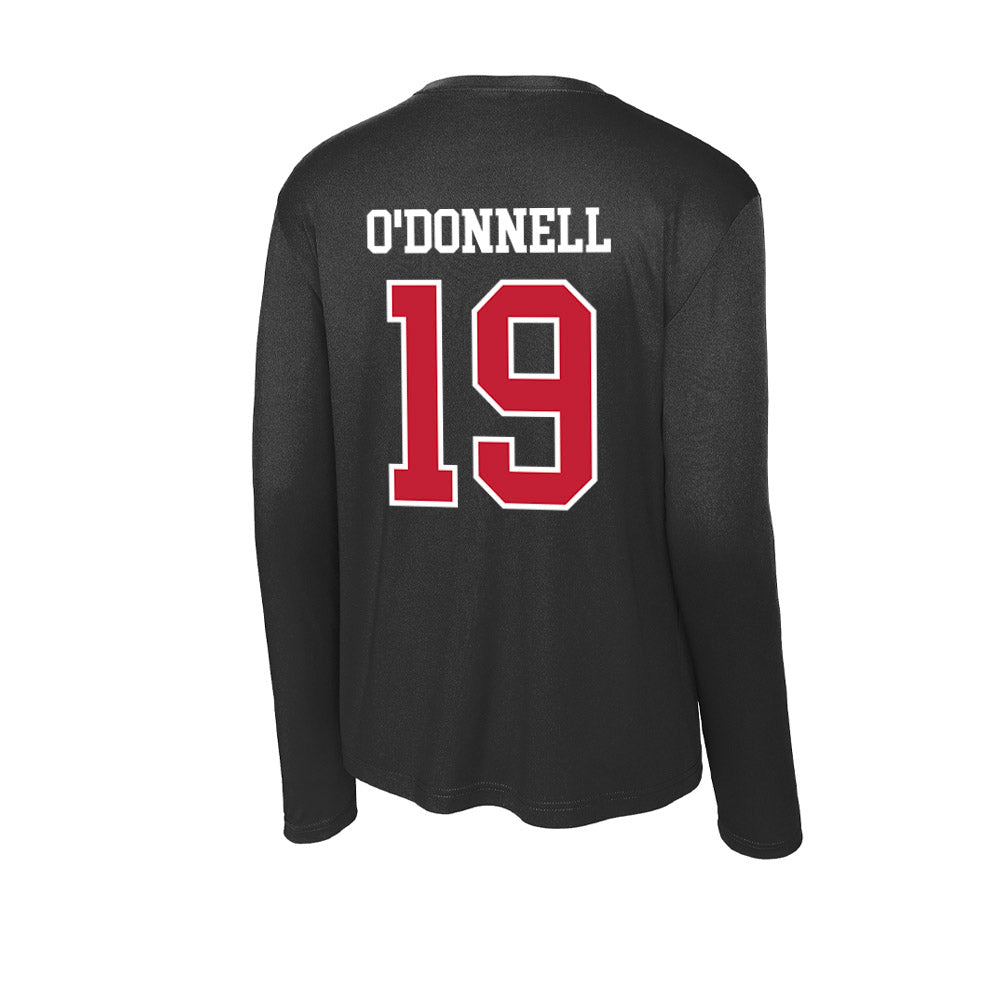 Ohio State - NCAA Women's Lacrosse : Kylee O'Donnell - Activewear Long Sleeve T-Shirt-1