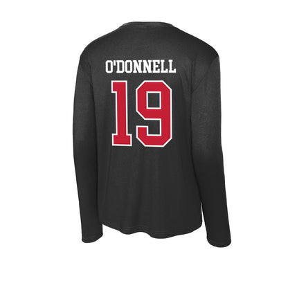 Ohio State - NCAA Women's Lacrosse : Kylee O'Donnell - Activewear Long Sleeve T-Shirt-1