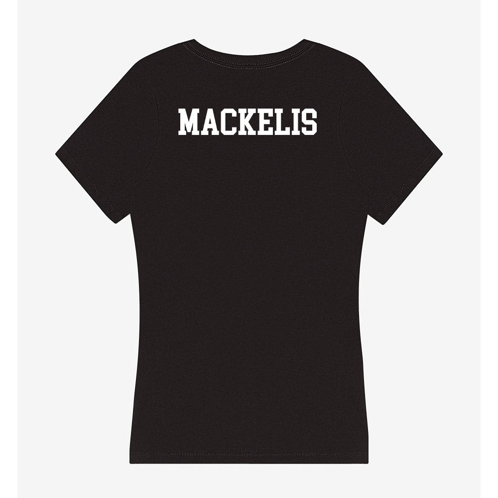 Ohio State - NCAA Men's Golf : Giedrius Mackelis - Women's V-Neck T-Shirt-1