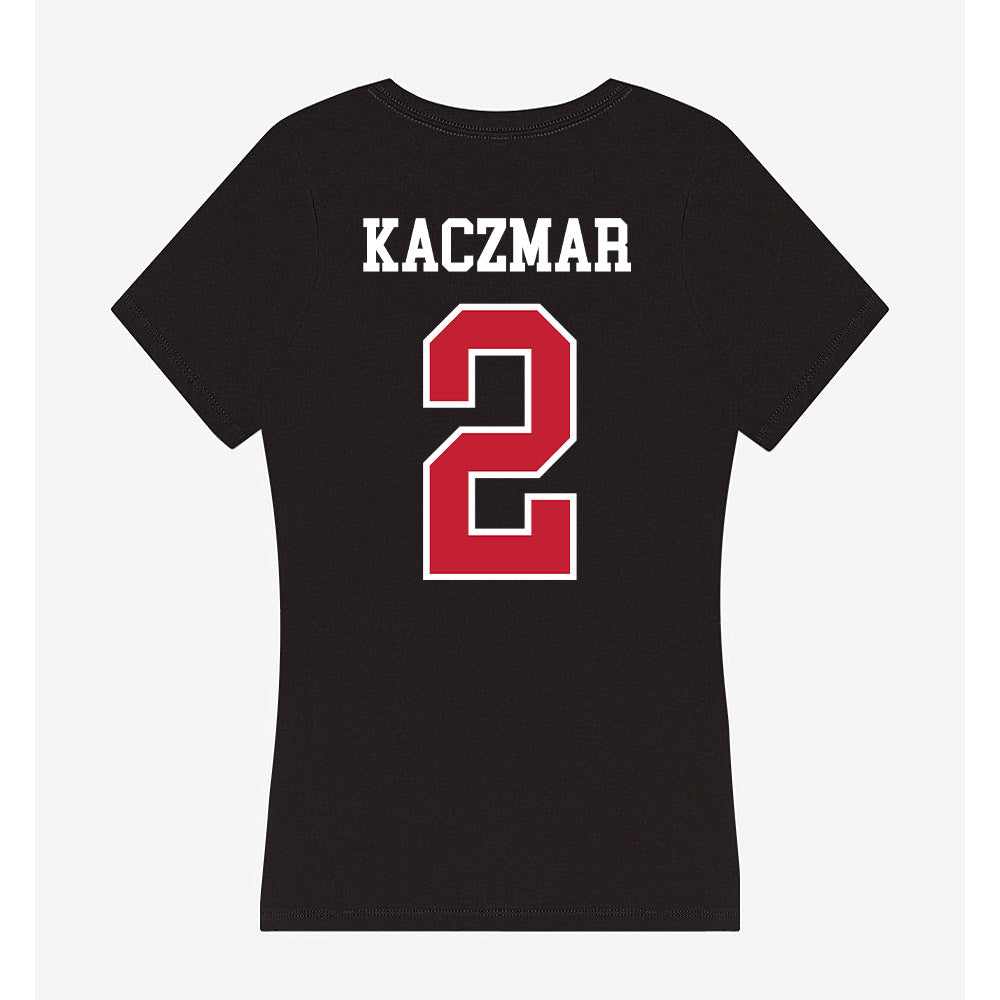 Ohio State - NCAA Baseball : Henry Kaczmar - Women's V-Neck T-Shirt-1