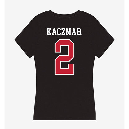 Ohio State - NCAA Baseball : Henry Kaczmar - Women's V-Neck T-Shirt-1
