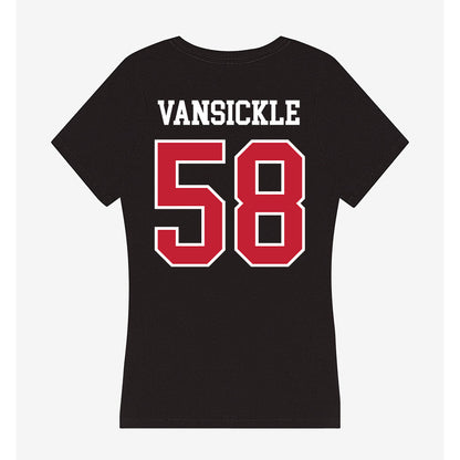 Ohio State - NCAA Football : Gabe VanSickle - Women's V-Neck T-Shirt-1
