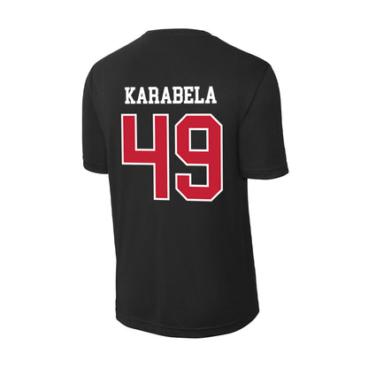 Ohio State - NCAA Men's Ice Hockey : Jake Karabela - Activewear T-Shirt-1