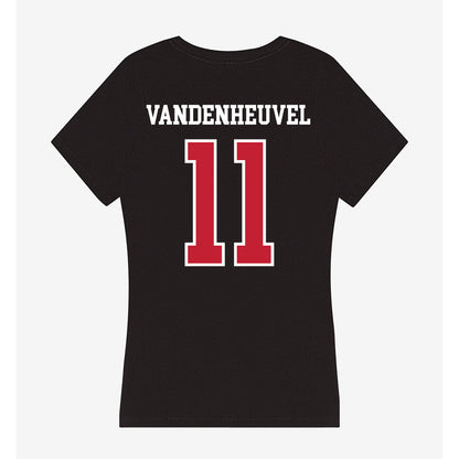 Ohio State - NCAA Baseball : Miles Vandenheuvel - Women's V-Neck T-Shirt-1