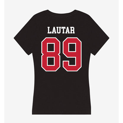 Ohio State - NCAA Football : Nick Lautar - Women's V-Neck T-Shirt-1
