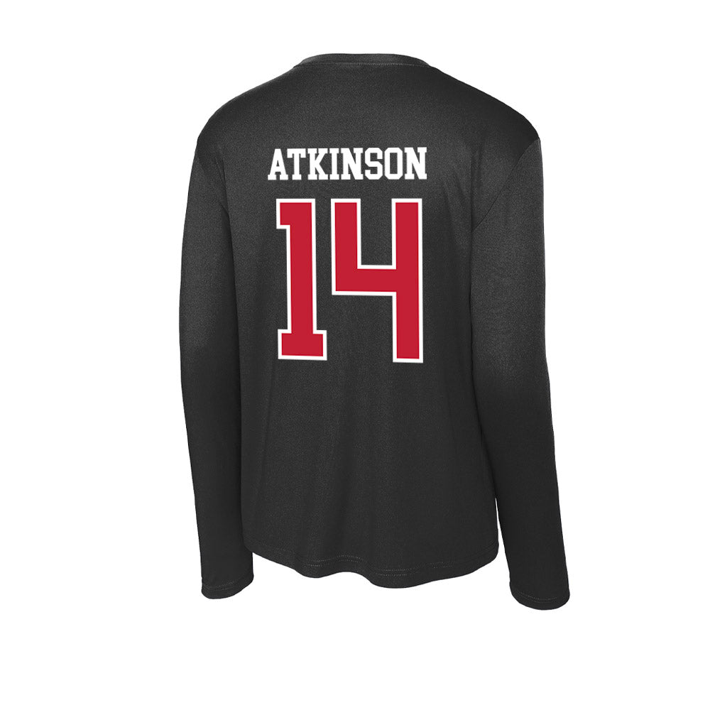 Ohio State - NCAA Football : Beau Atkinson - Activewear Long Sleeve T-Shirt-1