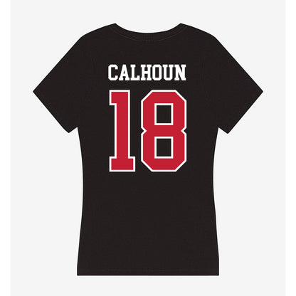 Ohio State - NCAA Football : Cameron Calhoun - Women's V-Neck T-Shirt-1