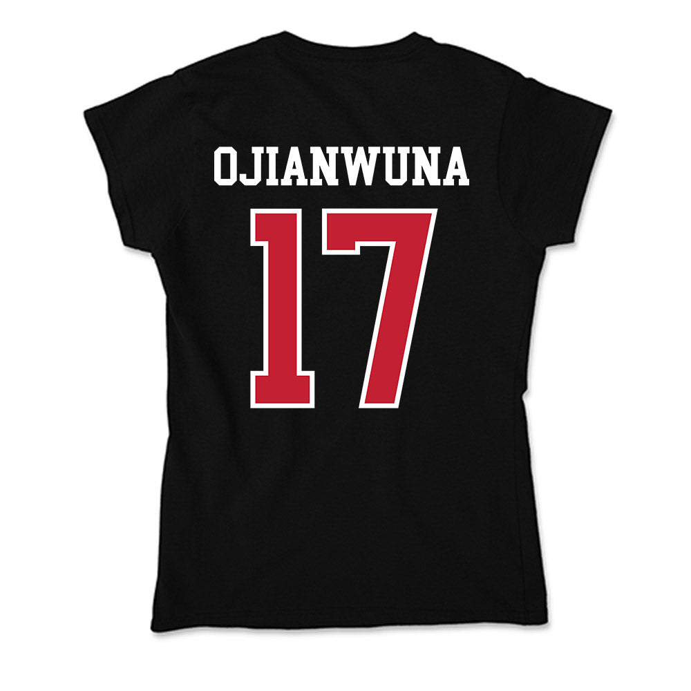 Ohio State - NCAA Men's Basketball : Joshua Ojianwuna - Soft Style Women’s T-Shirt-1