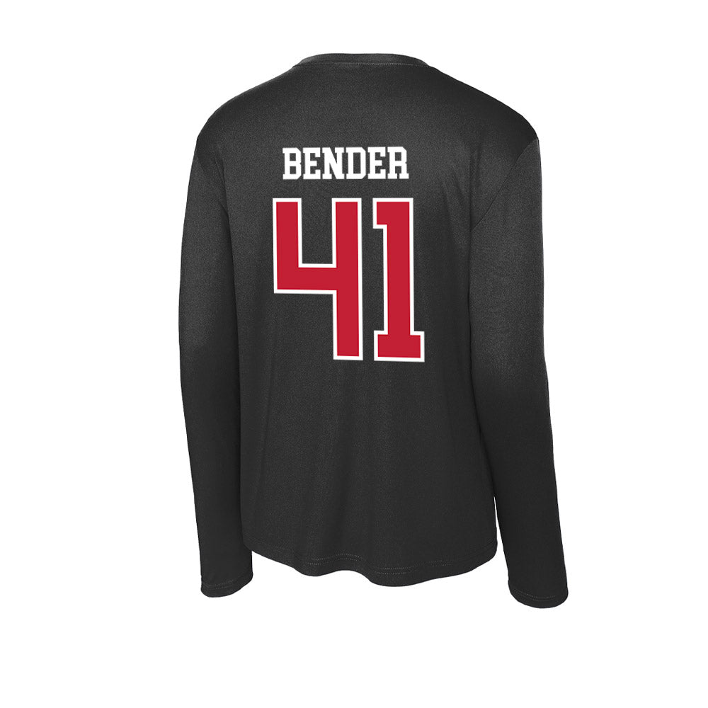 Ohio State - NCAA Women's Lacrosse : Sammie Bender - Activewear Long Sleeve T-Shirt-1