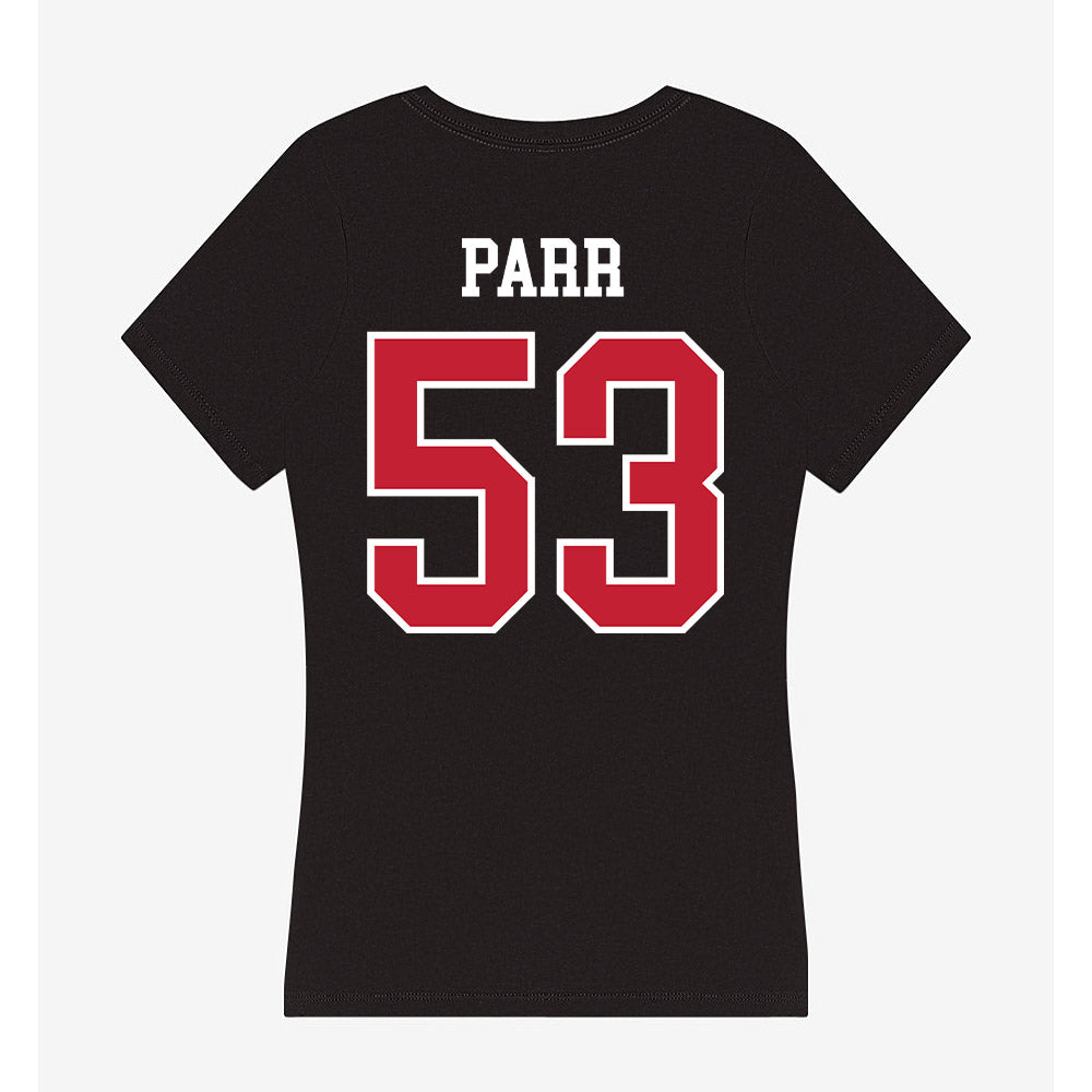 Ohio State - NCAA Baseball : Jacob Parr - Women's V-Neck T-Shirt-1