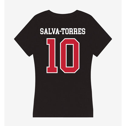 Ohio State - NCAA Men's Volleyball : Eliel Salva-Torres - Women's V-Neck T-Shirt-1