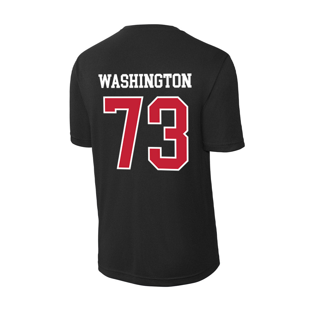 Ohio State - NCAA Football : Vasean Washington - Activewear T-Shirt-1
