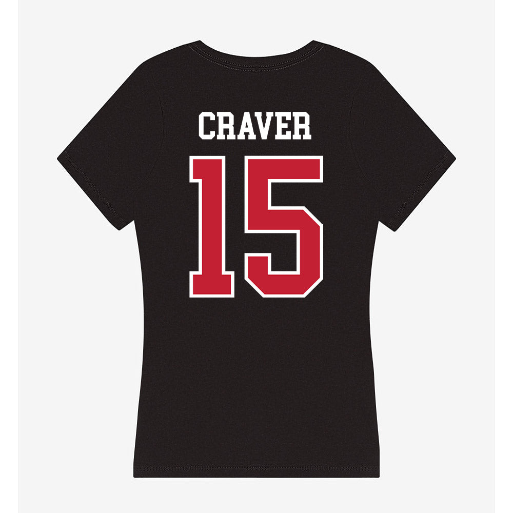 Ohio State - NCAA Women's Field Hockey : Karys Craver - Women's V-Neck T-Shirt-1