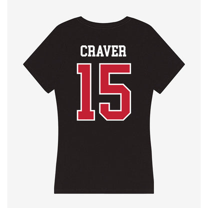 Ohio State - NCAA Women's Field Hockey : Karys Craver - Women's V-Neck T-Shirt-1