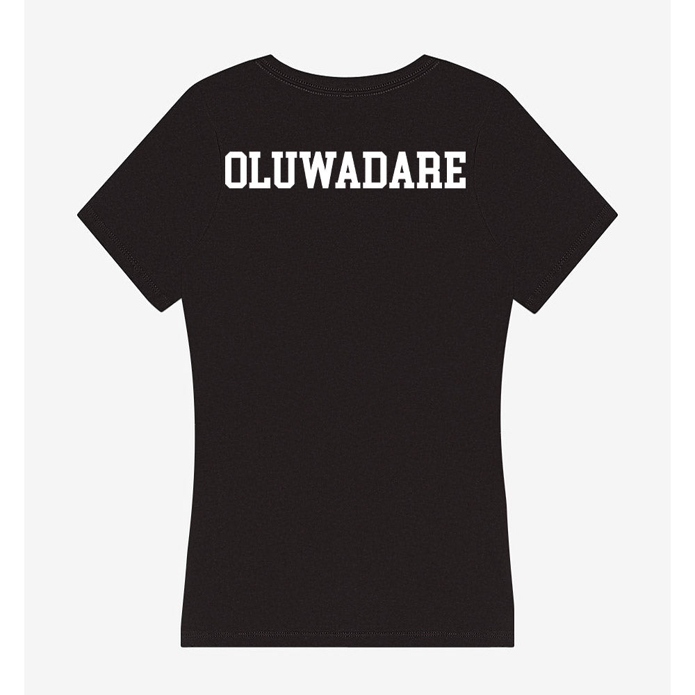 Ohio State - NCAA Women's Tennis : Hephzibah Oluwadare - Women's V-Neck T-Shirt-1