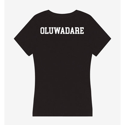 Ohio State - NCAA Women's Tennis : Hephzibah Oluwadare - Women's V-Neck T-Shirt-1