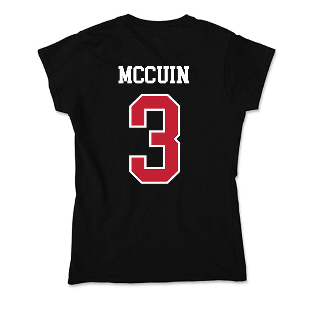 Ohio State - NCAA Football : Devin McCuin - Soft Style Women’s T-Shirt-1