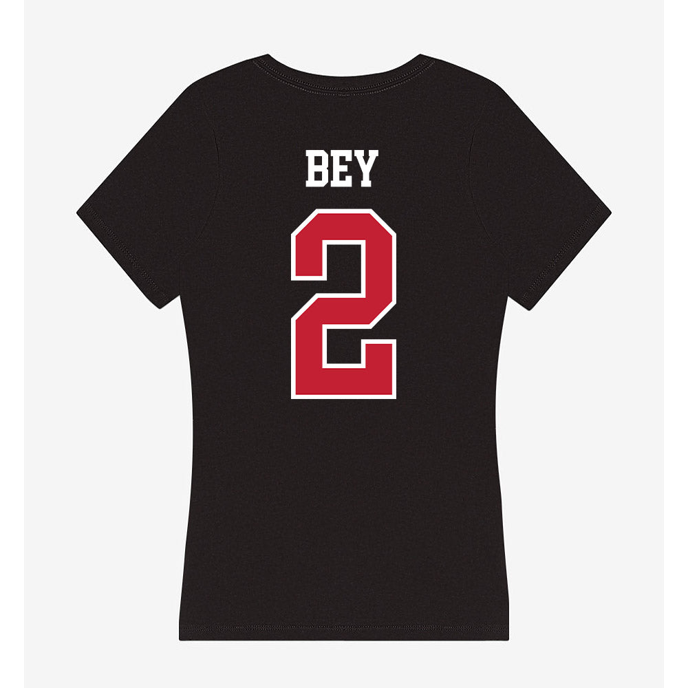 Ohio State - NCAA Football : Legend Bey - Women's V-Neck T-Shirt-1