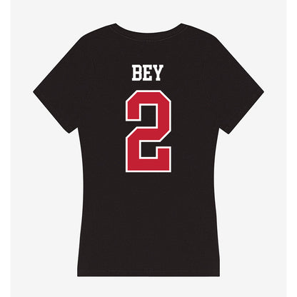 Ohio State - NCAA Football : Legend Bey - Women's V-Neck T-Shirt-1