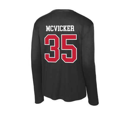 Ohio State - NCAA Baseball : Lincoln McVicker - Activewear Long Sleeve T-Shirt-1