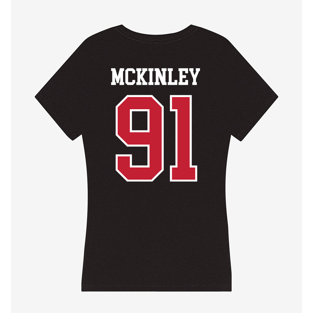 Ohio State - NCAA Football : Darryus Mckinley - Women's V-Neck T-Shirt-1