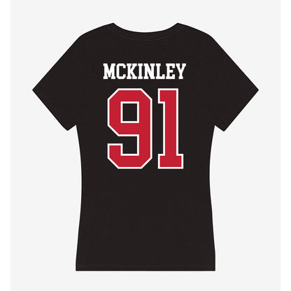 Ohio State - NCAA Football : Darryus Mckinley - Women's V-Neck T-Shirt-1