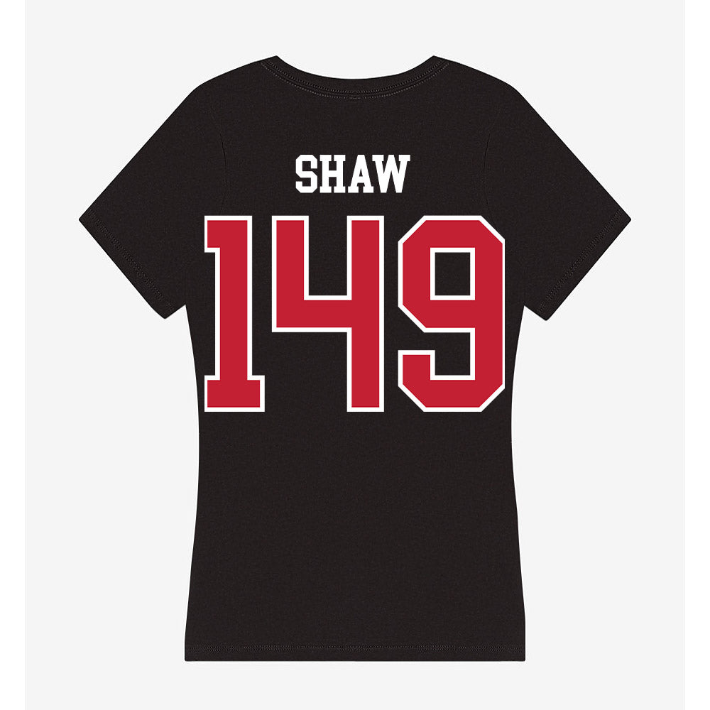 Ohio State - NCAA Wrestling : Maddox Shaw - Women's V-Neck T-Shirt-1