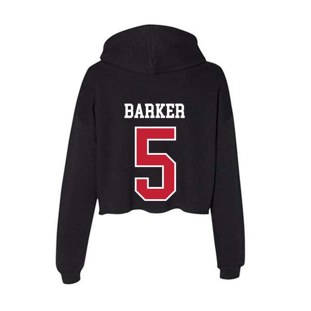 Ohio State - NCAA Women's Field Hockey : Emily Barker - Women's Crop Fleece Hoodie-1