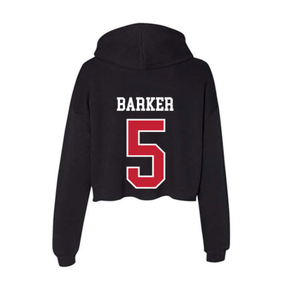 Ohio State - NCAA Women's Field Hockey : Emily Barker - Women's Crop Fleece Hoodie-1