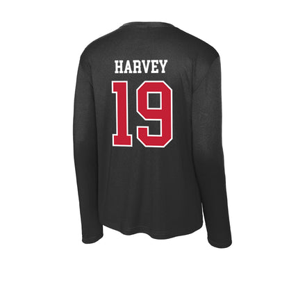 Ohio State - NCAA Baseball : Dane Harvey - Activewear Long Sleeve T-Shirt-1