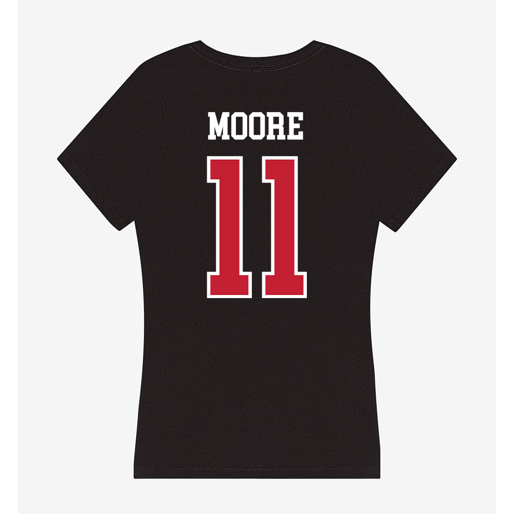 Ohio State - NCAA Football : Terry Moore - Women's V-Neck T-Shirt-1