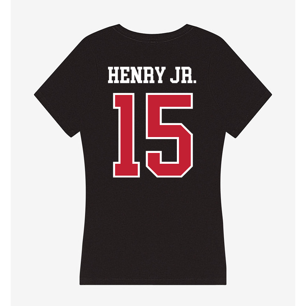 Ohio State - NCAA Football : Chris Henry Jr. - Women's V-Neck T-Shirt-1