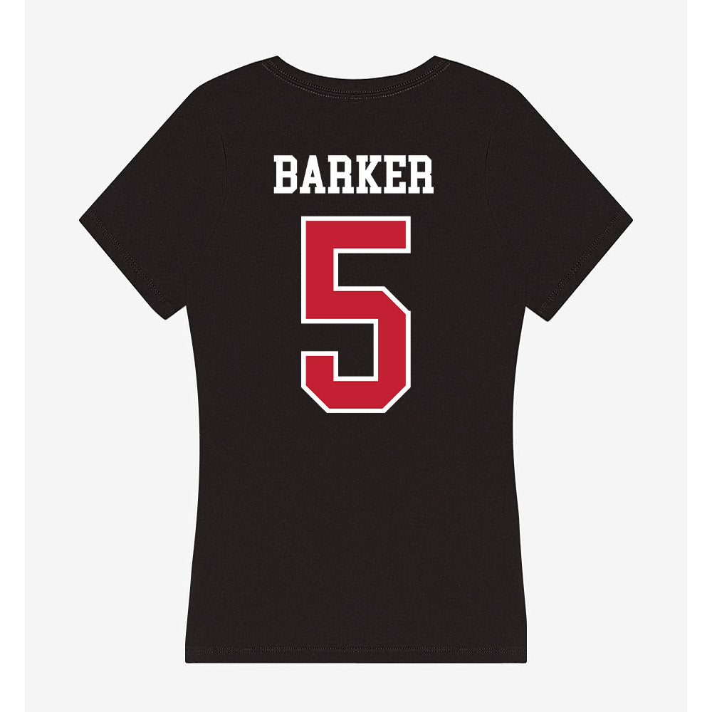 Ohio State - NCAA Women's Field Hockey : Emily Barker - Women's V-Neck T-Shirt-1