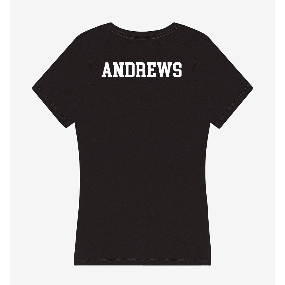 Ohio State - NCAA Men's Gymnastics : Drake Andrews - Women's V-Neck T-Shirt-1