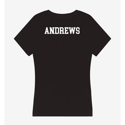 Ohio State - NCAA Men's Gymnastics : Drake Andrews - Women's V-Neck T-Shirt-1