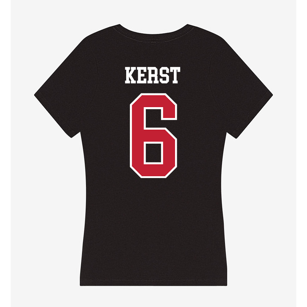 Ohio State - NCAA Women's Field Hockey : Raleigh Kerst - Women's V-Neck T-Shirt-1