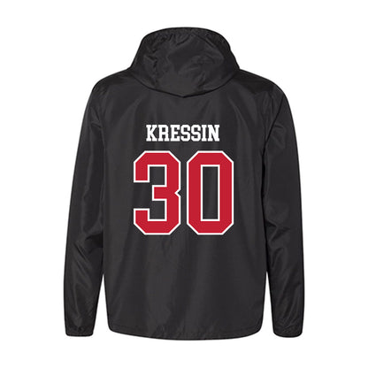 Ohio State - NCAA Women's Ice Hockey : Taylor Kressin - Windbreaker-1