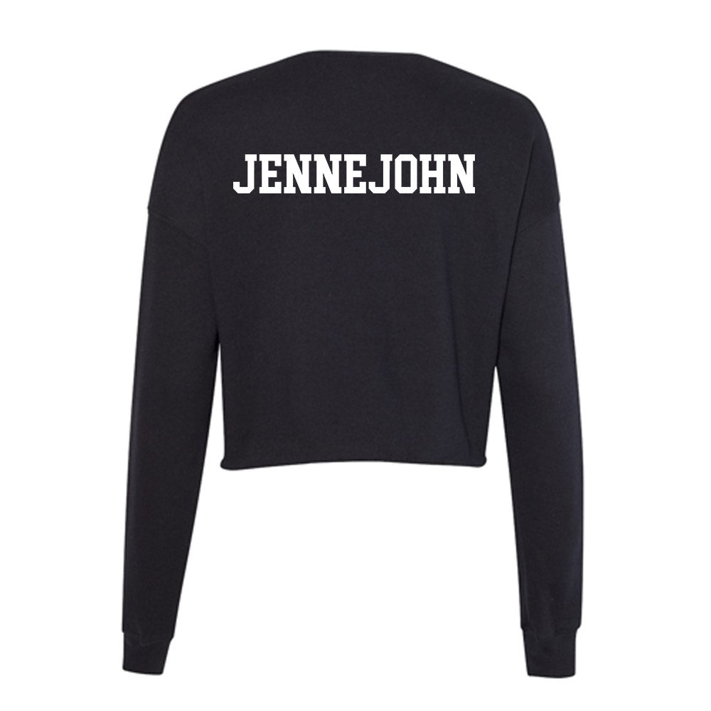 Ohio State - NCAA Women's Gymnastics : Lillian Jennejohn - Women's Cropped Crew Fleece-1
