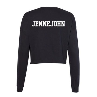Ohio State - NCAA Women's Gymnastics : Lillian Jennejohn - Women's Cropped Crew Fleece-1