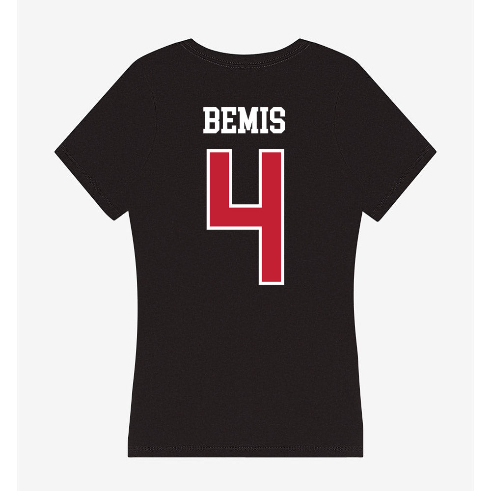 Ohio State - NCAA Baseball : Alex Bemis - Women's V-Neck T-Shirt-1