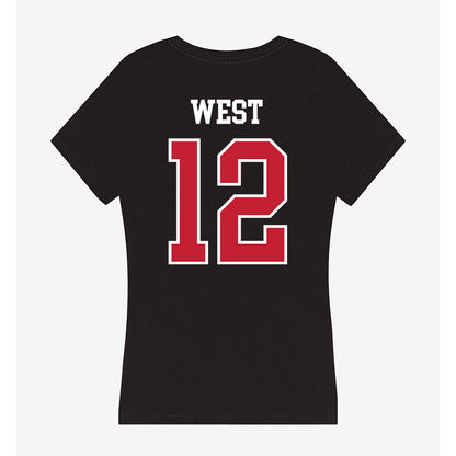 Ohio State - NCAA Baseball : Gavin West - Women's V-Neck T-Shirt-1