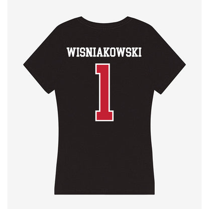 Ohio State - NCAA Men's Volleyball : Tomasz Wisniakowski - Women's V-Neck T-Shirt-1