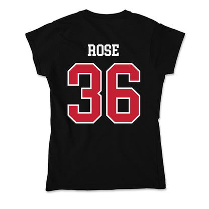 Ohio State - NCAA Baseball : Austin Rose - Soft Style Women’s T-Shirt-1