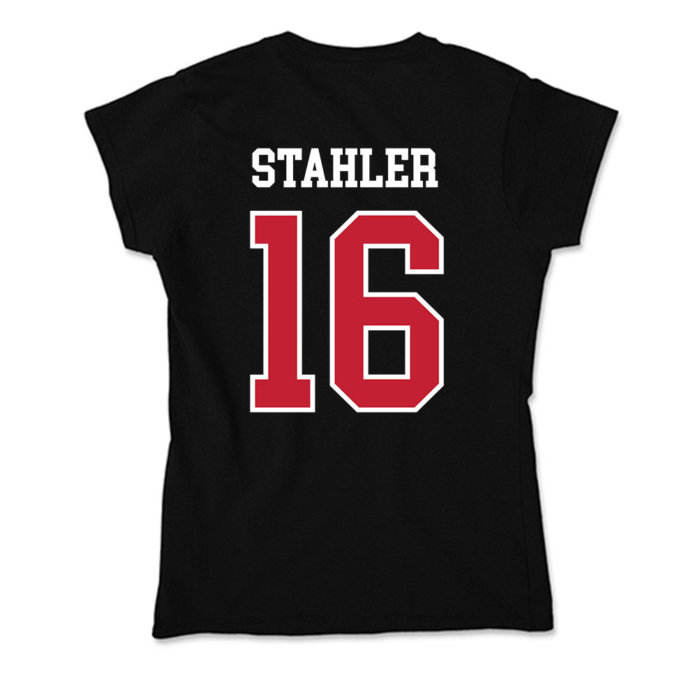 Ohio State - NCAA Women's Volleyball : Mia Stahler - Soft Style Women’s T-Shirt-1