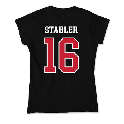 Ohio State - NCAA Women's Volleyball : Mia Stahler - Soft Style Women’s T-Shirt-1