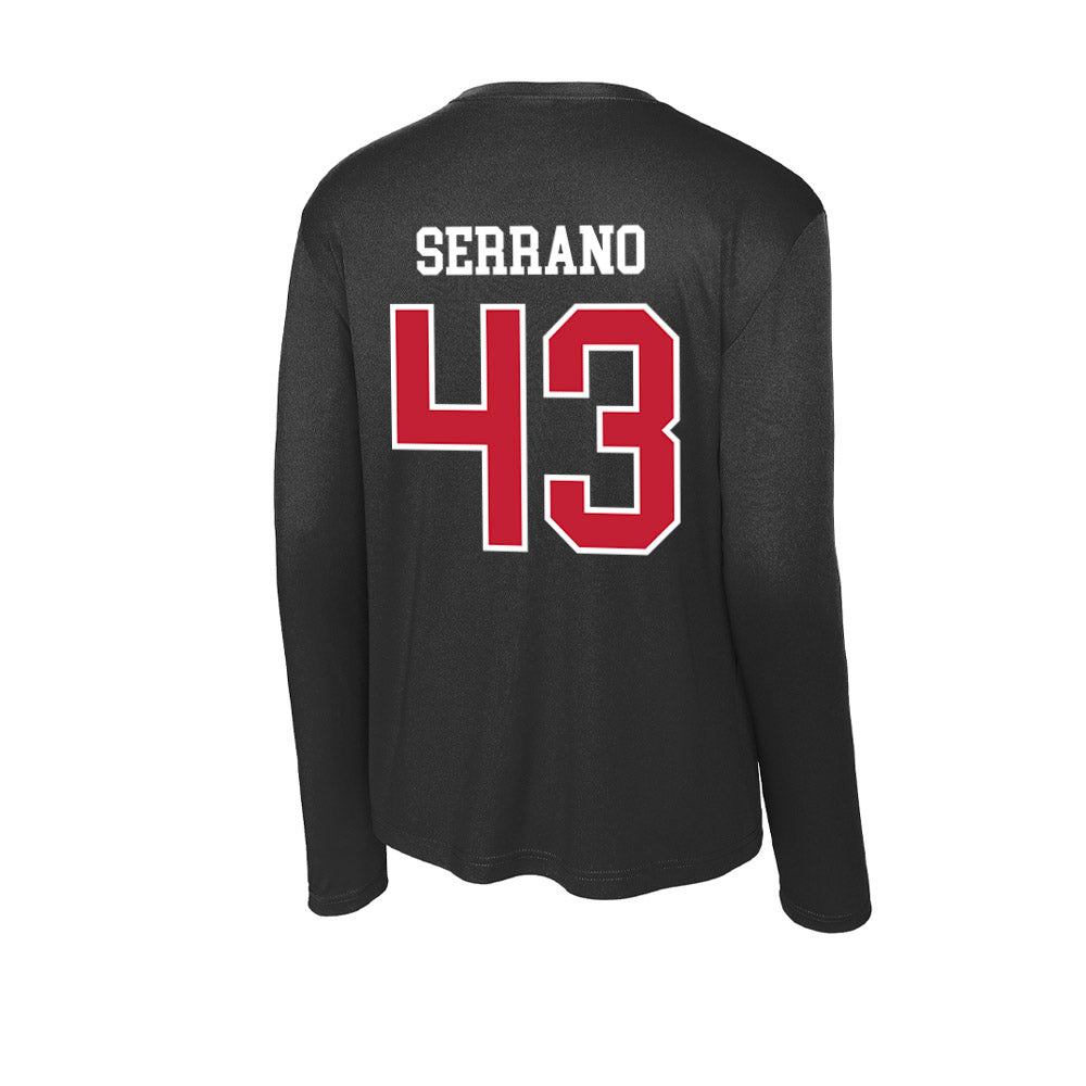 Ohio State - NCAA Baseball : Martin Serrano - Activewear Long Sleeve T-Shirt-1